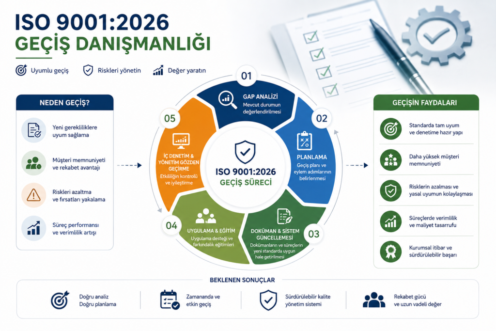 ISO 9001:2026 Geçiş Danışmanlığı