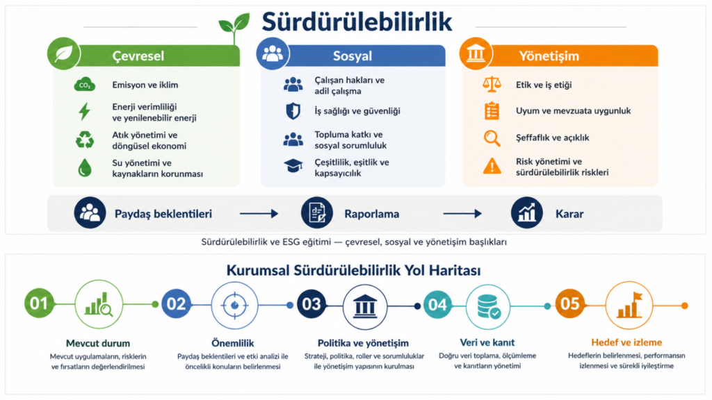 sürdürülebilirlik eğitimi