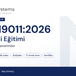 ISO 19011:2026 1. ve 2. Taraf Denetçi Eğitimi